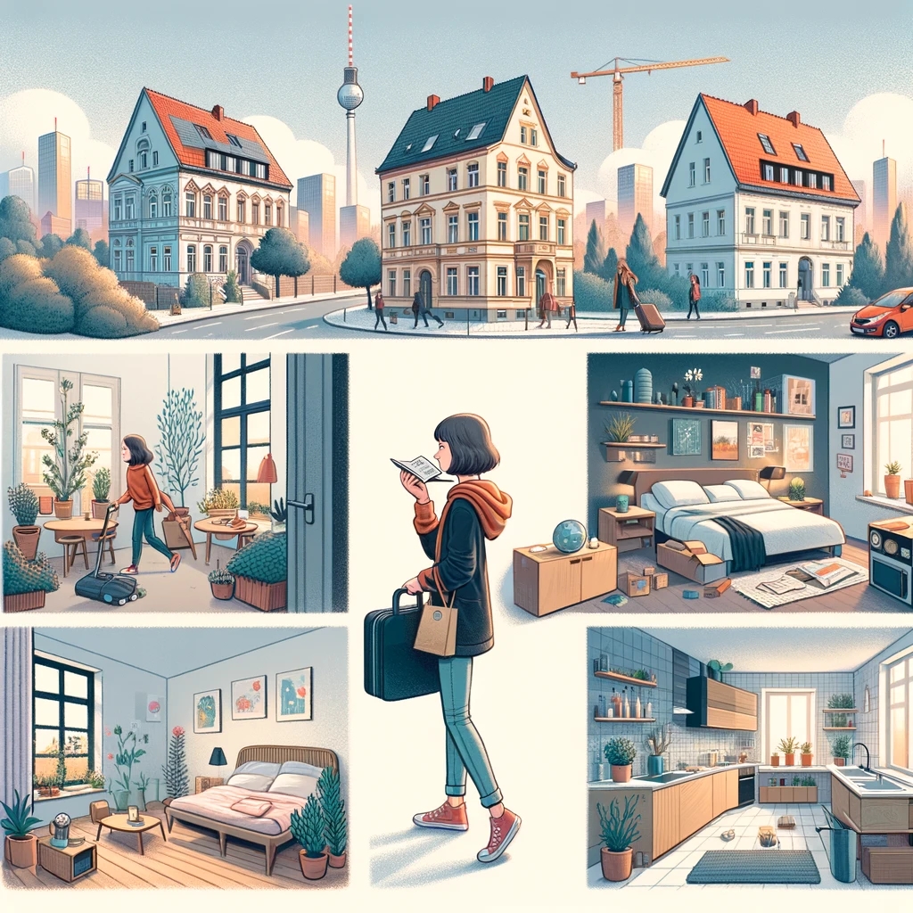 Maya sucht eine Wohnung in Berlin